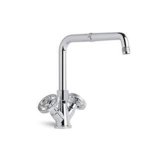 Brodware Industrica Square Kitchen Tap Cross Handles - Chrome - 1.6730.00.2.01