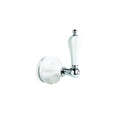Brodware Paris Bath-Shower Diverter with Lever - Chrome & White - 1.8541.00.4.01