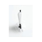 Brodware Paris Bath-Shower Diverter with Lever - Chrome & White - 1.8541.00.4.01