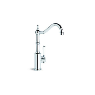 Brodware Winslow Kitchen Mixer White Porcelain Lever - Chrome - 1.8108.02.4.01