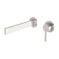 Phoenix Lexi MKII SwitchMix Wall Basin Mixer 200mm Trim Only (Body Extra) - Brushed Nickel - 123-2812-40