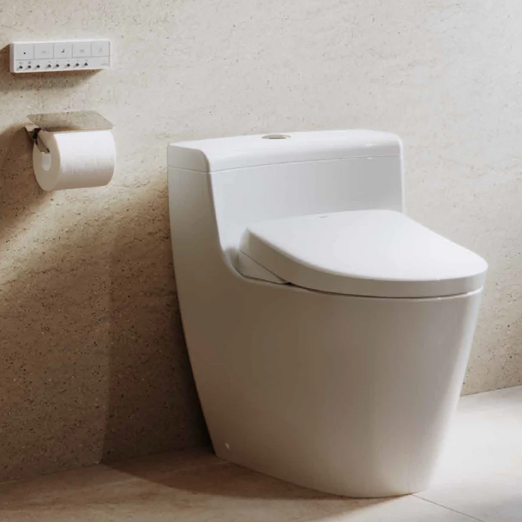 TOTO One Piece Smart Toilet with S7 Elongated Washlet - C636CDREA - C636CDREA + TCF47360GAU