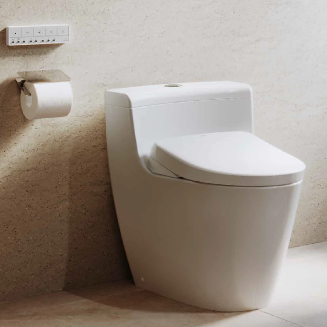 TOTO One Piece Smart Toilet with S7 Elongated Washlet - C636CDREA - C636CDREA + TCF47360GAU