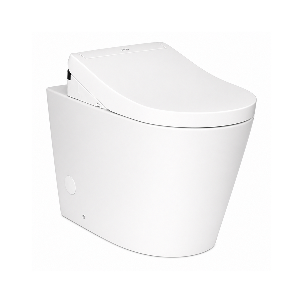 TOTO Dara Wall Faced Smart Toilet Including S5 Washlet - CDR003WF1#WH + TCF34470GAU + THX918