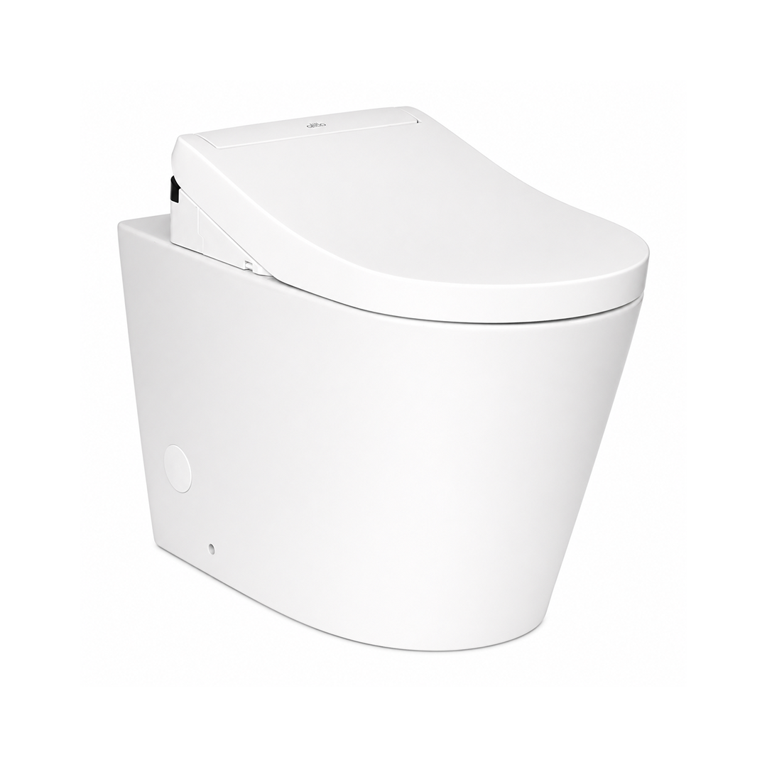 TOTO Dara Wall Faced Smart Toilet Including S5 Washlet - CDR003WF1#WH + TCF34470GAU + THX918