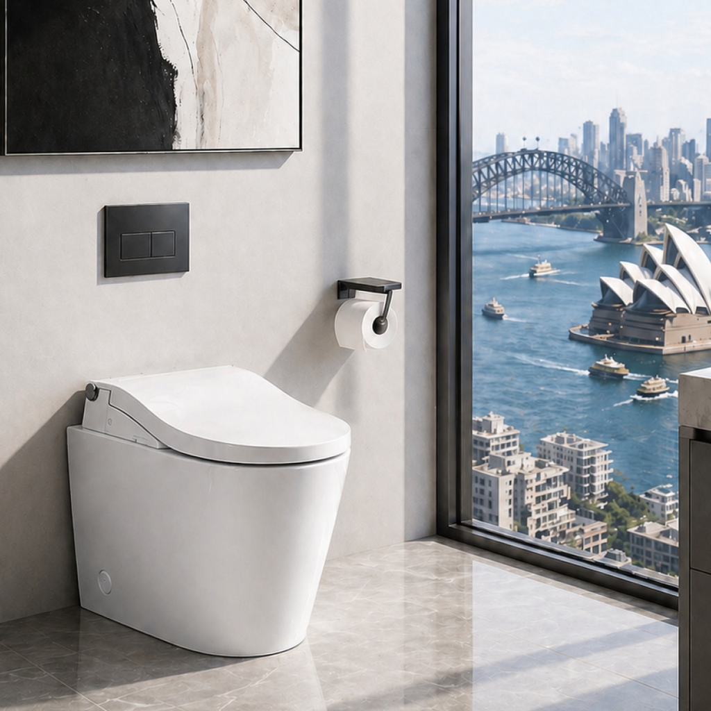TOTO Dara Wall Faced Smart Toilet Includes RW Washlet - CDR003WF1#WH + TCF801CZX3WX + THX918