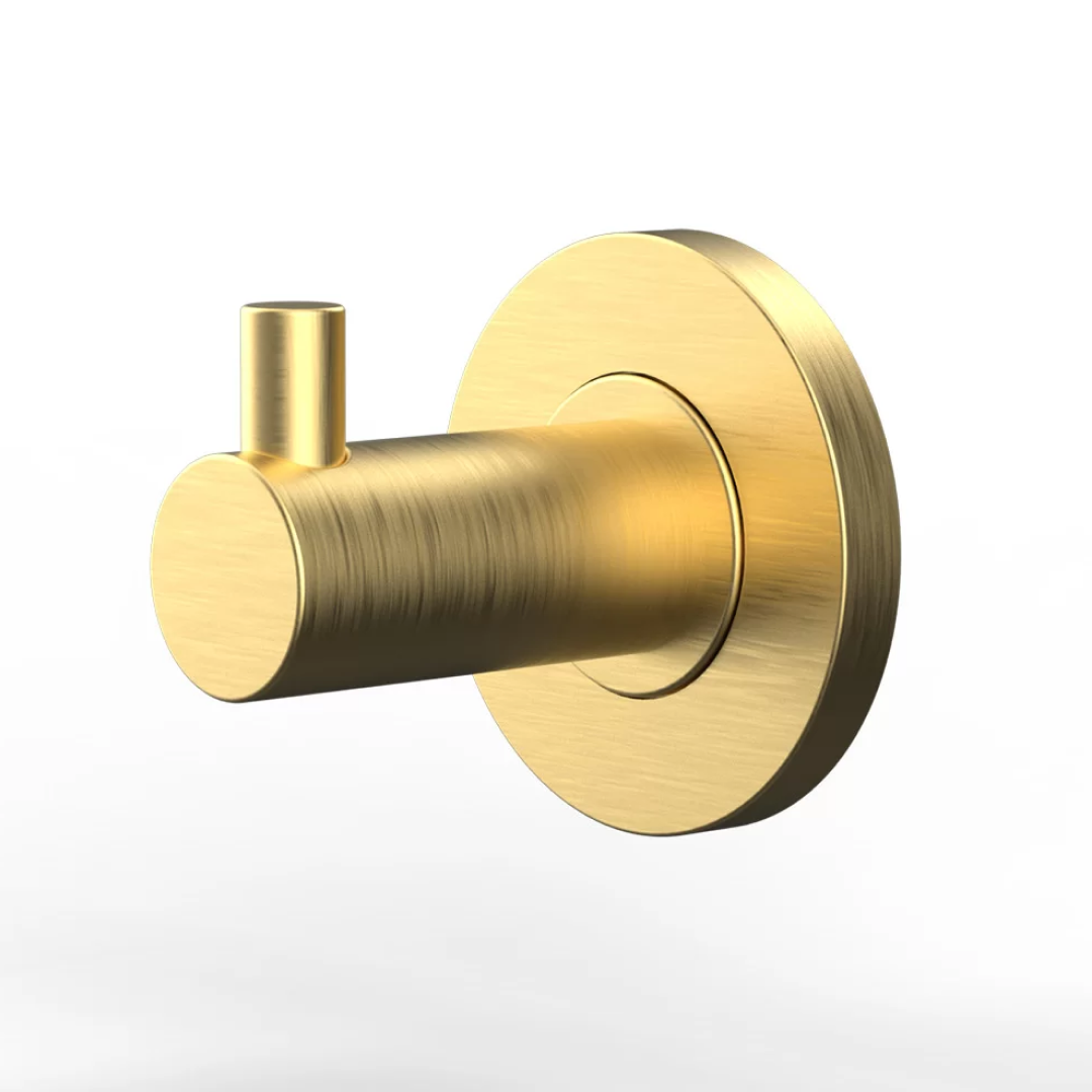 Master Rail Robe Hook - CH-BG Brushed Gold