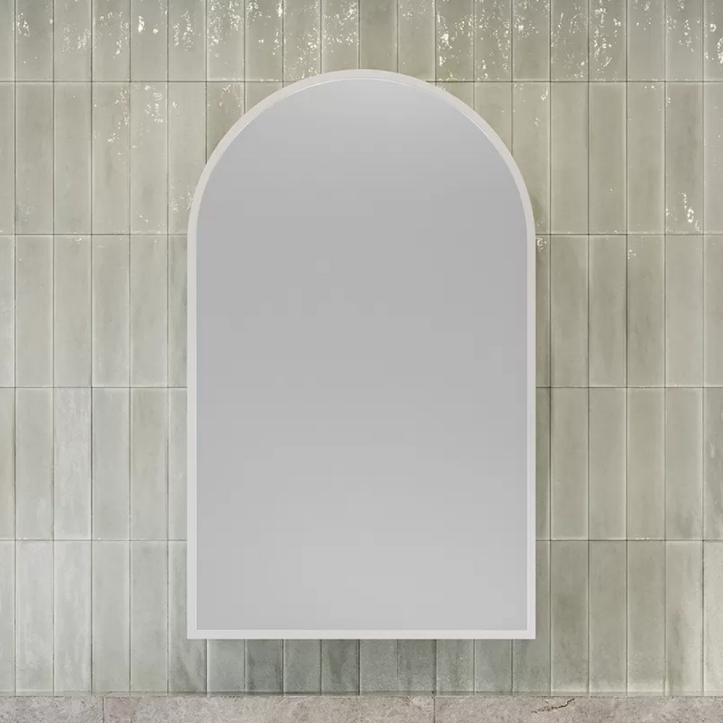 Timberline Church Frame 630mm Shaving Cabinet - Classic White Interior - CHUF-SC-630-S-G__4