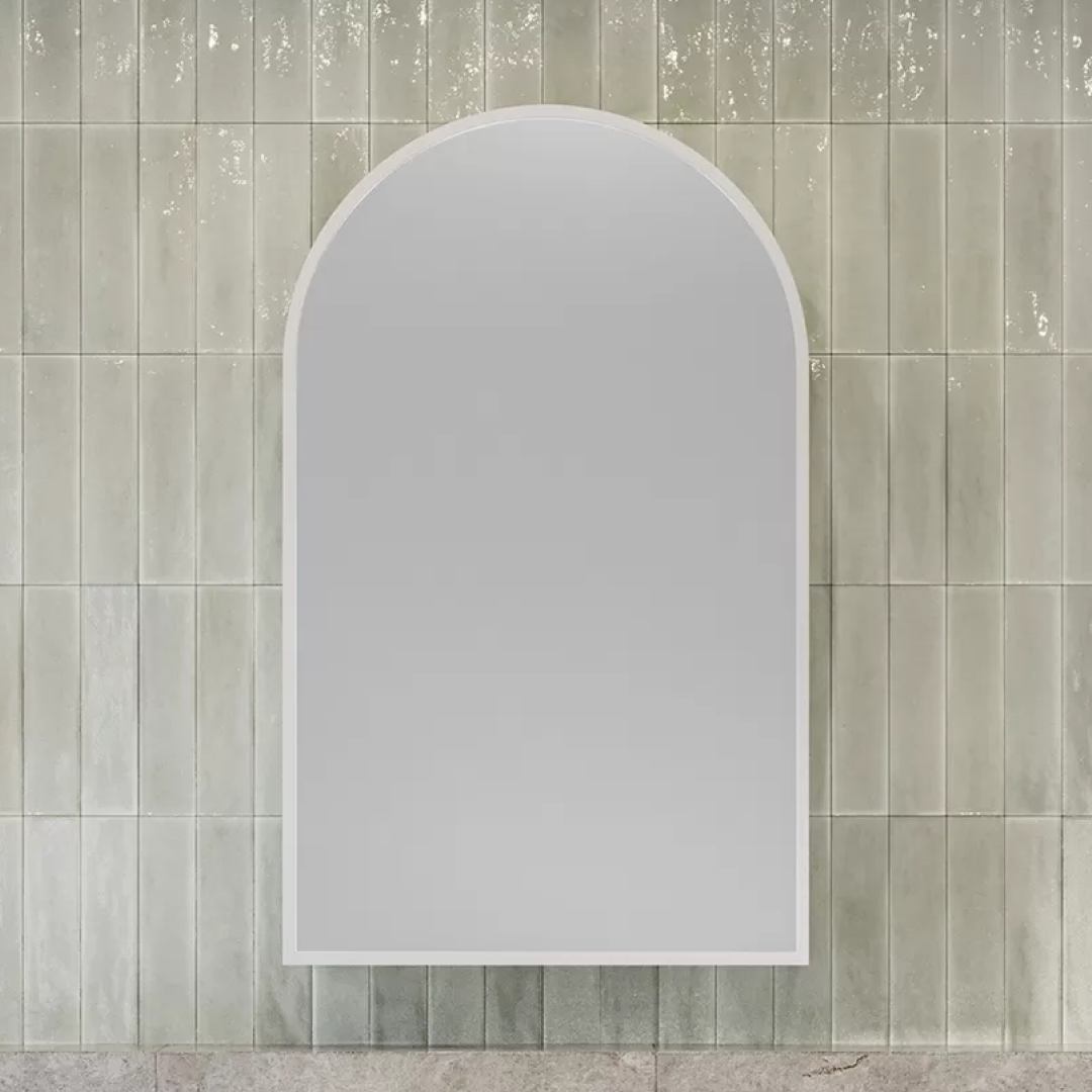 Timberline Church Frame 630mm Shaving Cabinet - Classic White Interior - CHUF-SC-630-S-G__4