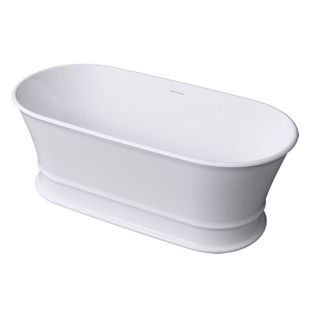 Turner Hastings Claremont 1700 MagnaCast Freestanding Bath - Gloss White - CL1700MCB-GW