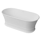 Turner Hastings Claremont 1700 MagnaCast Freestanding Bath - Matte White - CL1700MCB