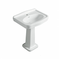 Turner Hastings Claremont 68 x 51 Pedestal Basin - 3 Tap Holes - CL682BP-3TH
