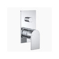 CLARK Round Square Wall Mixer with Diverter - Chrome - CL10033.C