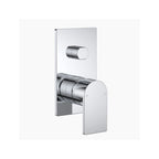 CLARK Round Square Wall Mixer with Diverter - Chrome - CL10033.C