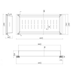 Turner Hastings Sink Colander 43 x 19 - Brushed Brass - CR4320-BB