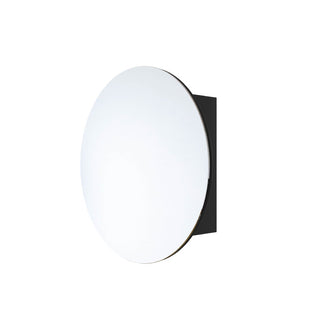 Thermogroup CR6060B 600 Round Black Mirror Cabinet