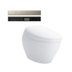TOTO CS902KVC Neorest NX I Floor Mounted Toilet - Brushed Nickel - CS902KVC + T53P100VR