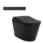 TOTO Neorest LS Floor Mounted Smart Toilet (P-Trap 120-130mm) - Matte Black CS911MBZC#MBL + TCF87820GAU#MBL + HH02123
