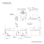 TOTO Neorest LS Floor Mounted Smart Toilet (S-Trap 305mm) - Matte White CS911MWZC#MW + TCF87820GAU#MW + T53P100VR