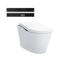 TOTO CS911VC Neorest LS Floor Mounted Smart Toilet S-Trap 305mm - Black - CS911VC + TCF87220GAU + T53P100VR