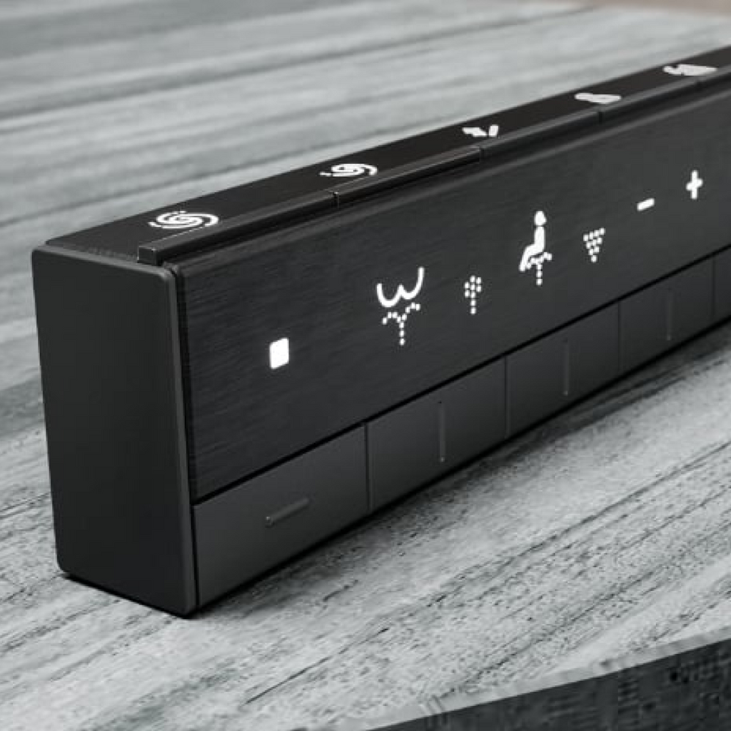 TOTO CS911VC Neorest LS Floor Mounted Smart Toilet S-Trap 305mm - Black - CS911VC + TCF87220GAU + T53P100VR