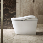 TOTO CS911VC Neorest LS Floor Mounted Smart Toilet S-Trap 305mm - Brushed Nickel - CS911VC + TCF87320GAU + T53P100VR