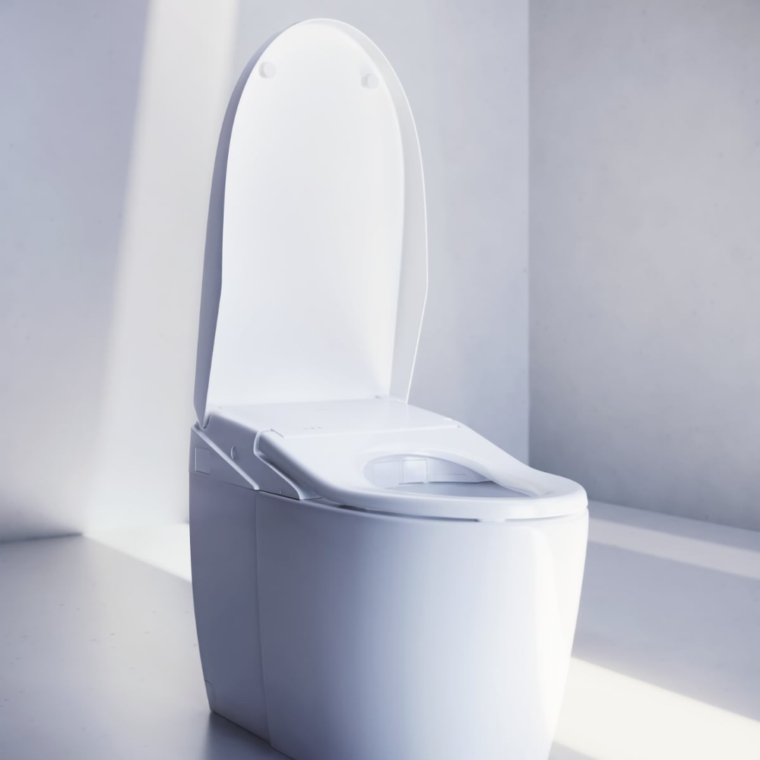 TOTO CS921VC Neorest AS Floor Mounted Smart Toilet S-Trap 305mm - Silver - CS921VC + TCF85510GAU + T53P100VR