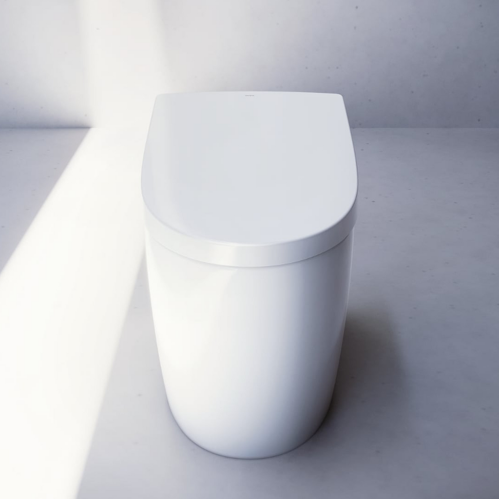 TOTO CS921VC Neorest AS Floor Mounted Smart Toilet S-Trap 305mm - Silver - CS921VC + TCF85510GAU + T53P100VR