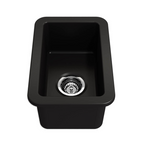 Turner Hastings Cuisine 30 x 46 Inset or Undermount Fireclay Sink - Matte Black CU30FS-MB