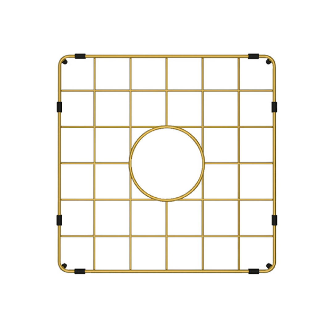 Turner Hastings Cuisine 46 x 46 Protective Grid - Brushed Brass - CU461SSG-BB