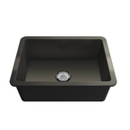 Turner Hastings Cuisine 68 x 48 Fine Fireclay Sink - Matte Black - CU68FS-MB