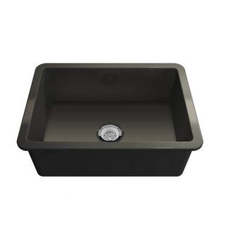 Turner Hastings Cuisine 68 x 48 Fine Fireclay Sink - Matte Black - CU68FS-MB