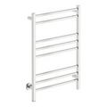 Bathroom Butler Cubic 8 Bar 650 Heated Towel Rail with PTSelect Swtich - Stainless Steel - CUB08231-PTS-POLS