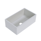 Turner Hastings Cove 75 Fireclay Butler Sink - Gloss White CV75FS