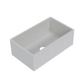 Turner Hastings Cove 75 Fireclay Butler Sink - Gloss White CV75FS