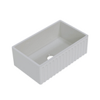 Turner Hastings Cove 75 Fireclay Butler Sink - Gloss White CV75FS