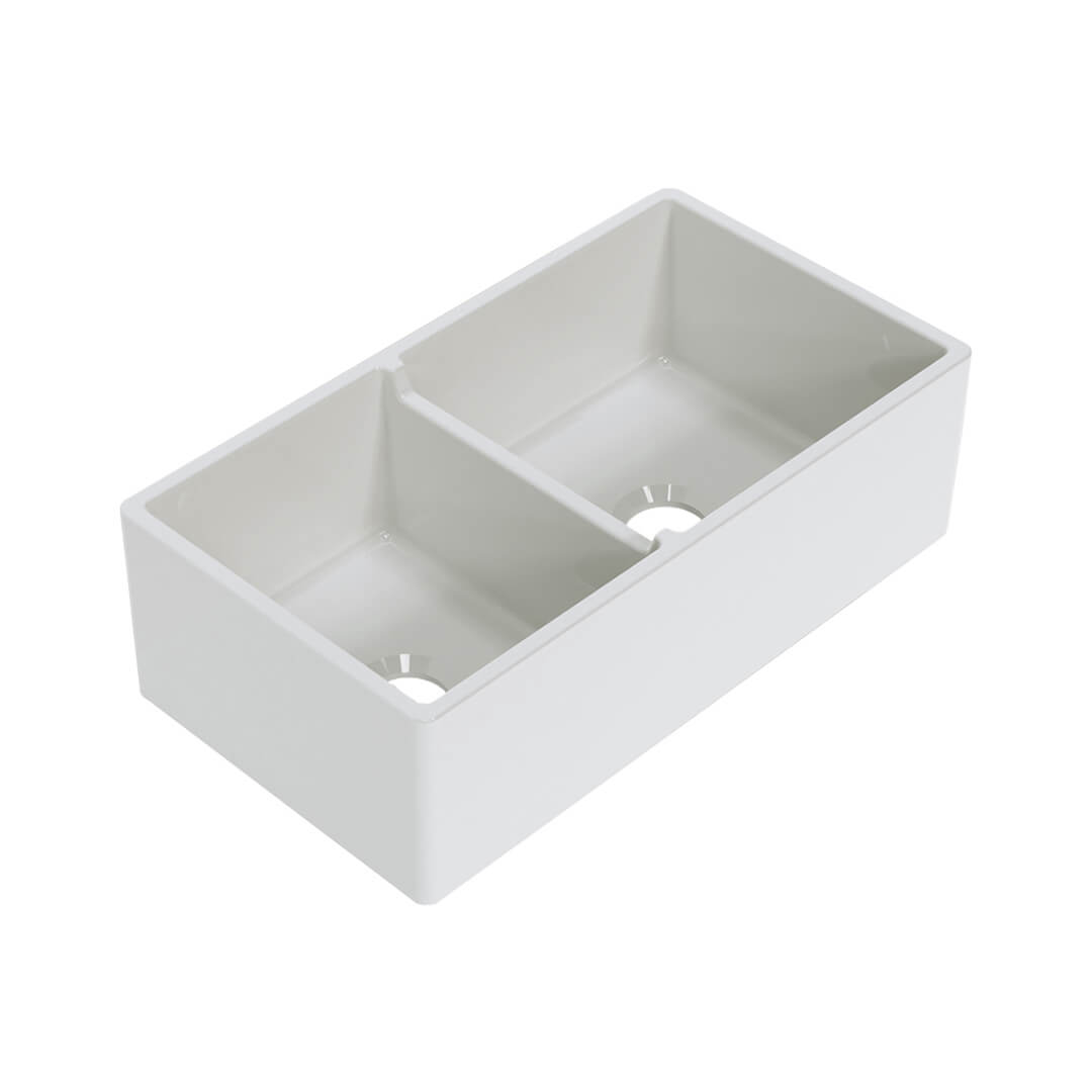Turner Hastings Cove 85 Fireclay Butler Sink - Gloss White CV85FS