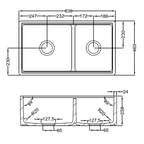 Turner Hastings Cove 85 Fireclay Butler Sink - Gloss White CV85FS