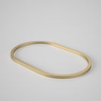 Caroma Liano II 530mm Pill Basin Dress Ring - Brushed Brass - 687033BB
