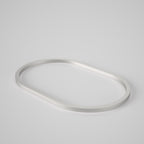 Caroma Liano II 530mm Pill Basin Dress Ring - Brushed Nickel - 687033BN
