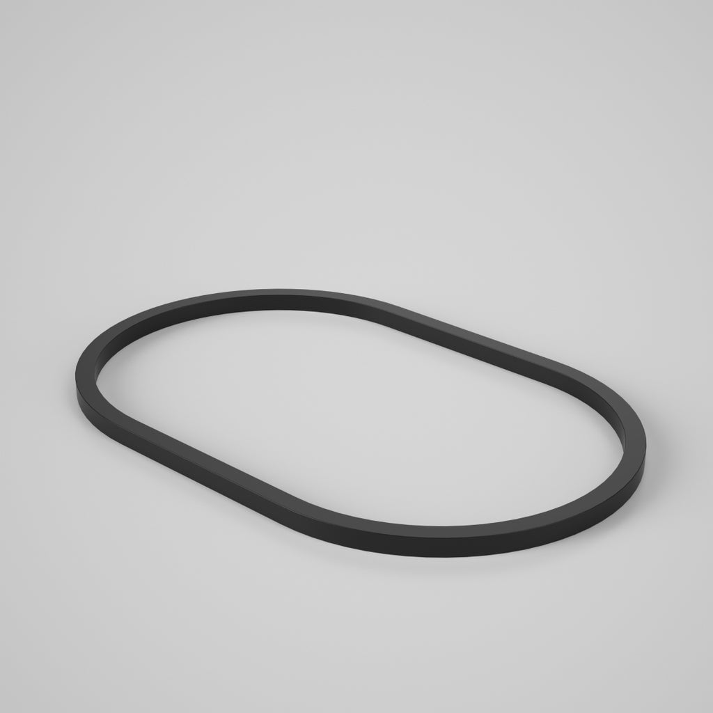 Caroma Liano II 530mm Pill Basin Dress Ring - Matte Black - 687033MB