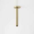 Caroma Luna Straight Arm Square Flange 210mm - Brushed Brass - 90388BB