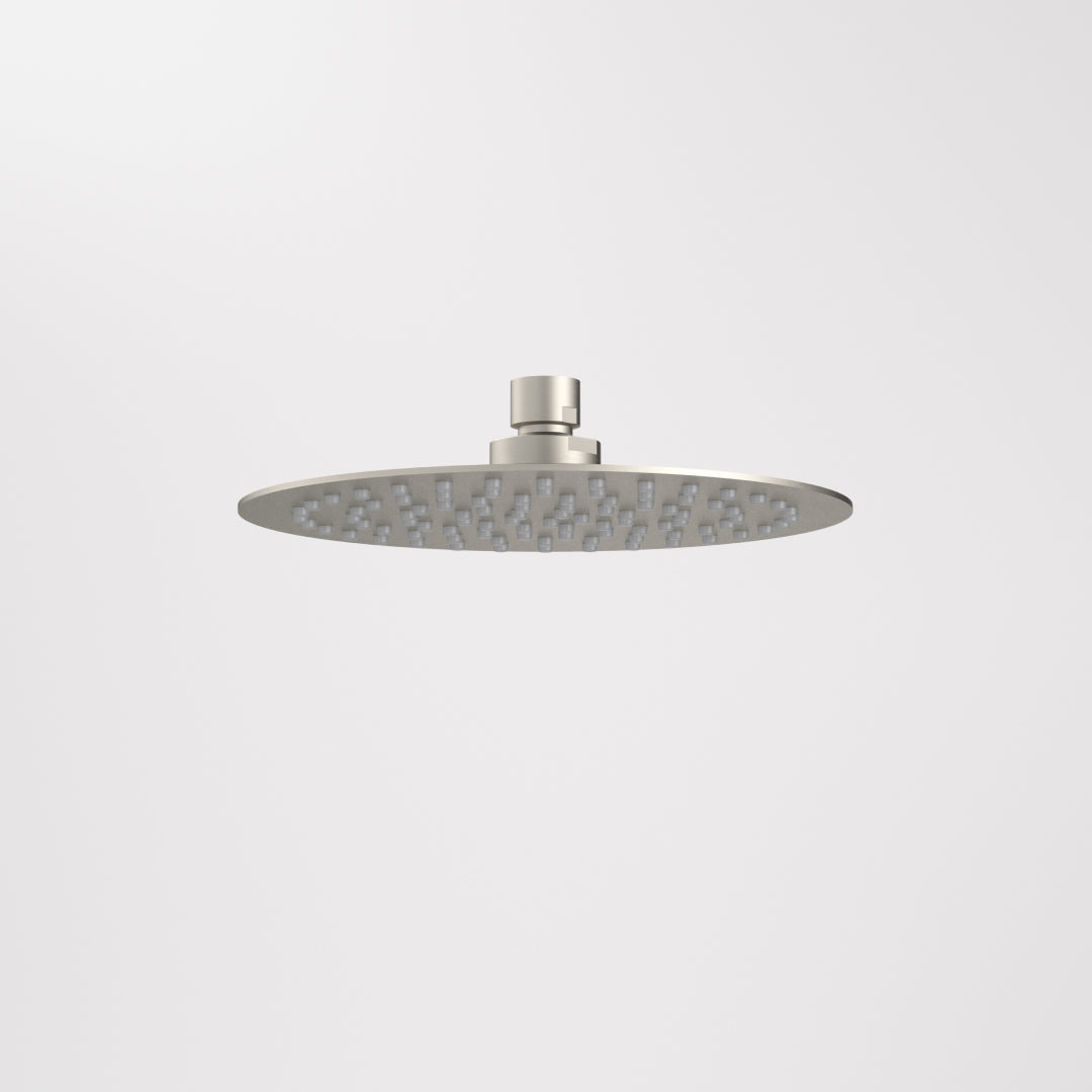 Caroma Urbane II 200mm Round Rain Shower - Brushed Nickel - 99663BN4E