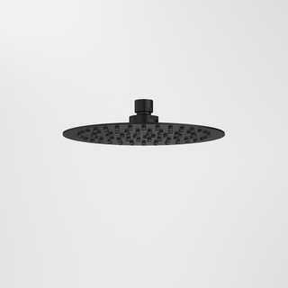 Caroma Urbane II 200mm Round Rain Shower - Matte Black - 99663B4E