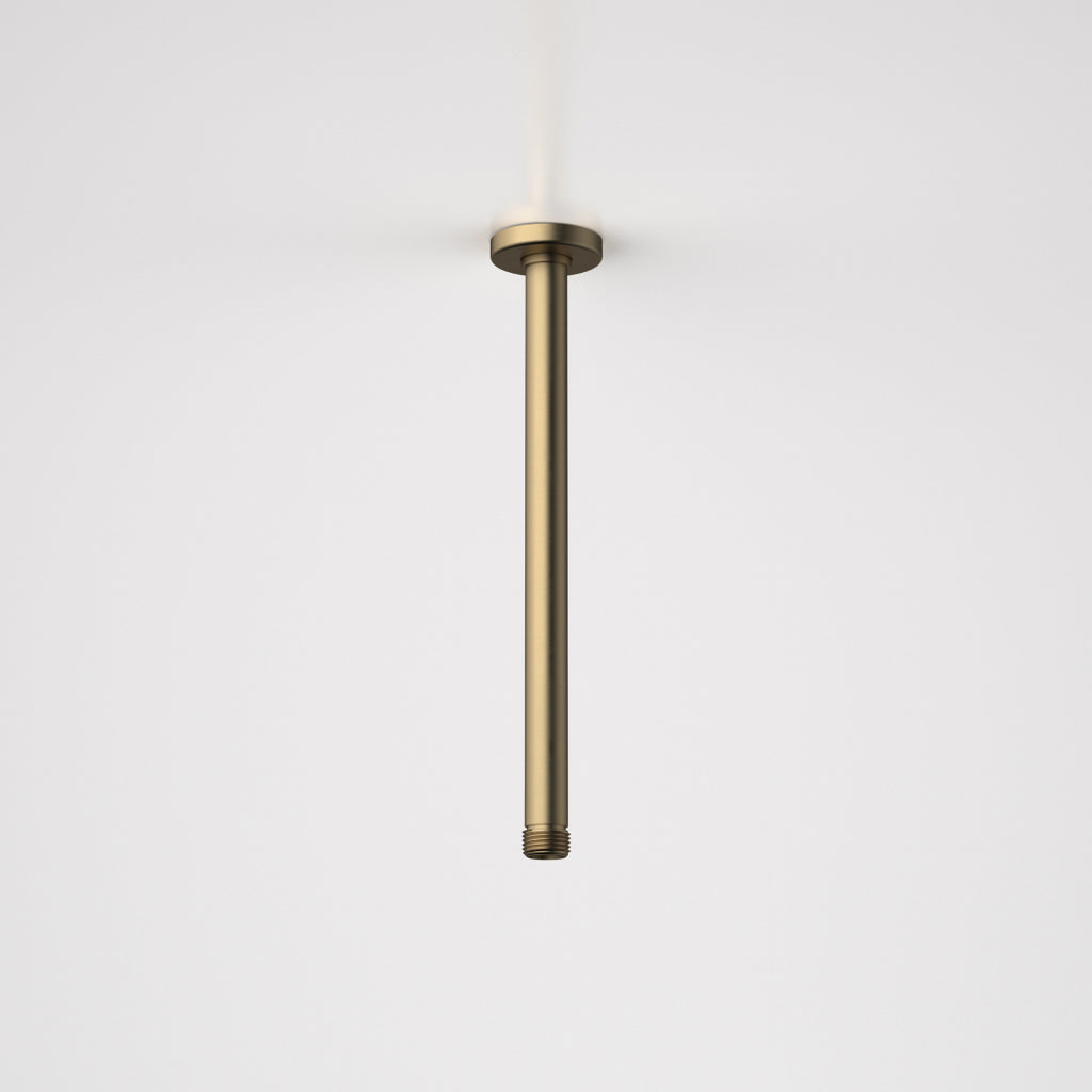 Caroma Urbane II 300mm Ceiling Shower Arm - Brushed Brass - 99639BB