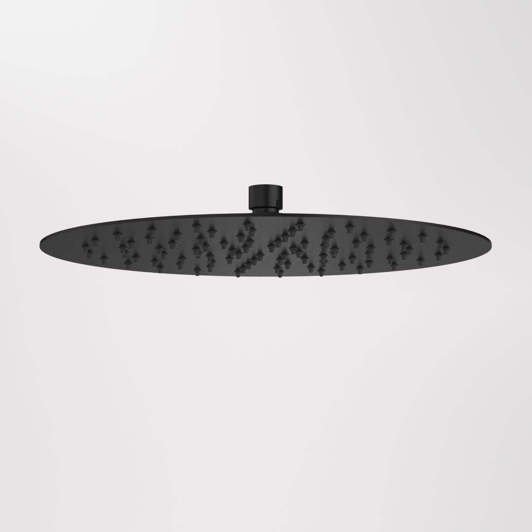 Caroma Urbane II 300mm Round Rain Shower - Matte Black - 99634B3A