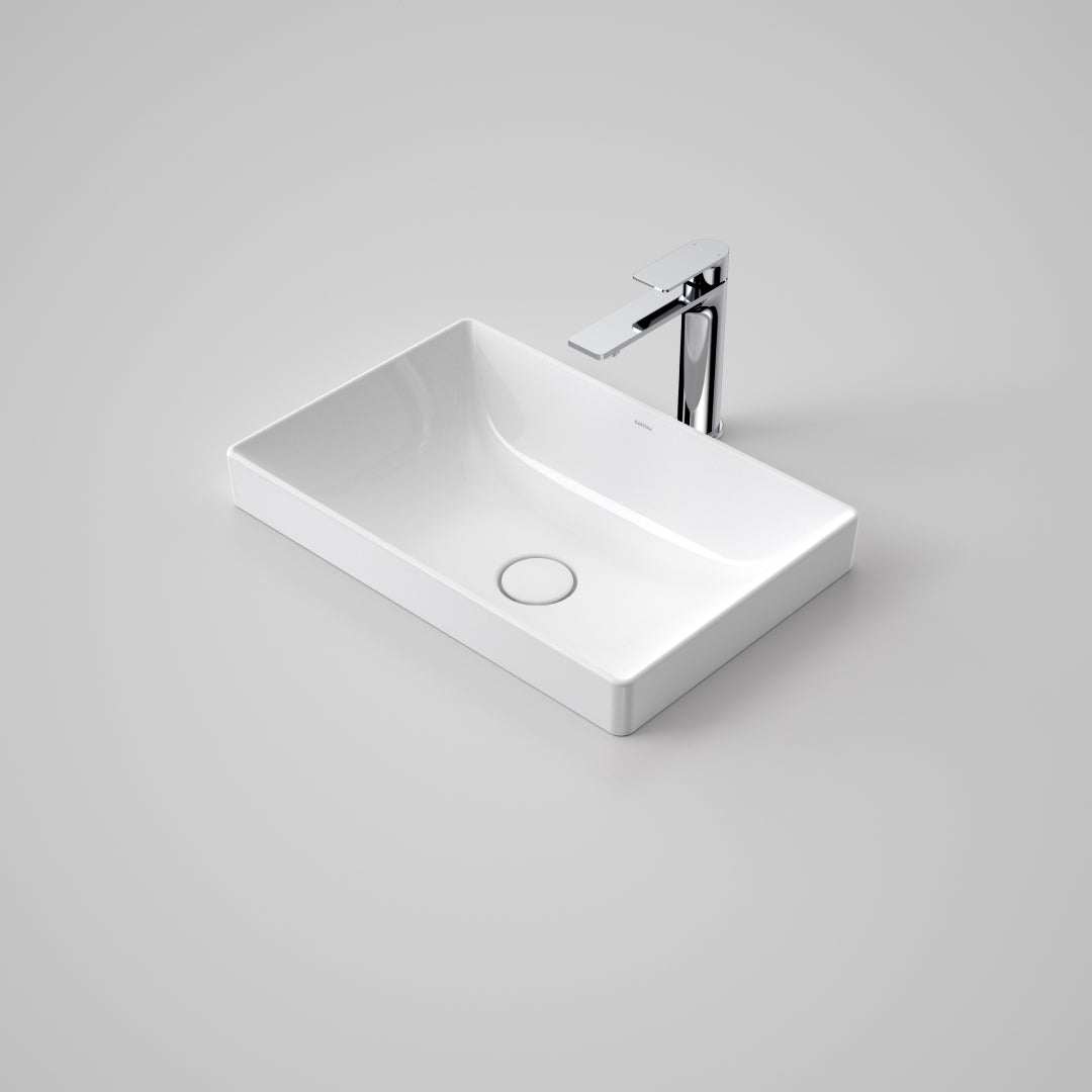 Caroma Urbane II Inset Basin - Gloss White - 878200W