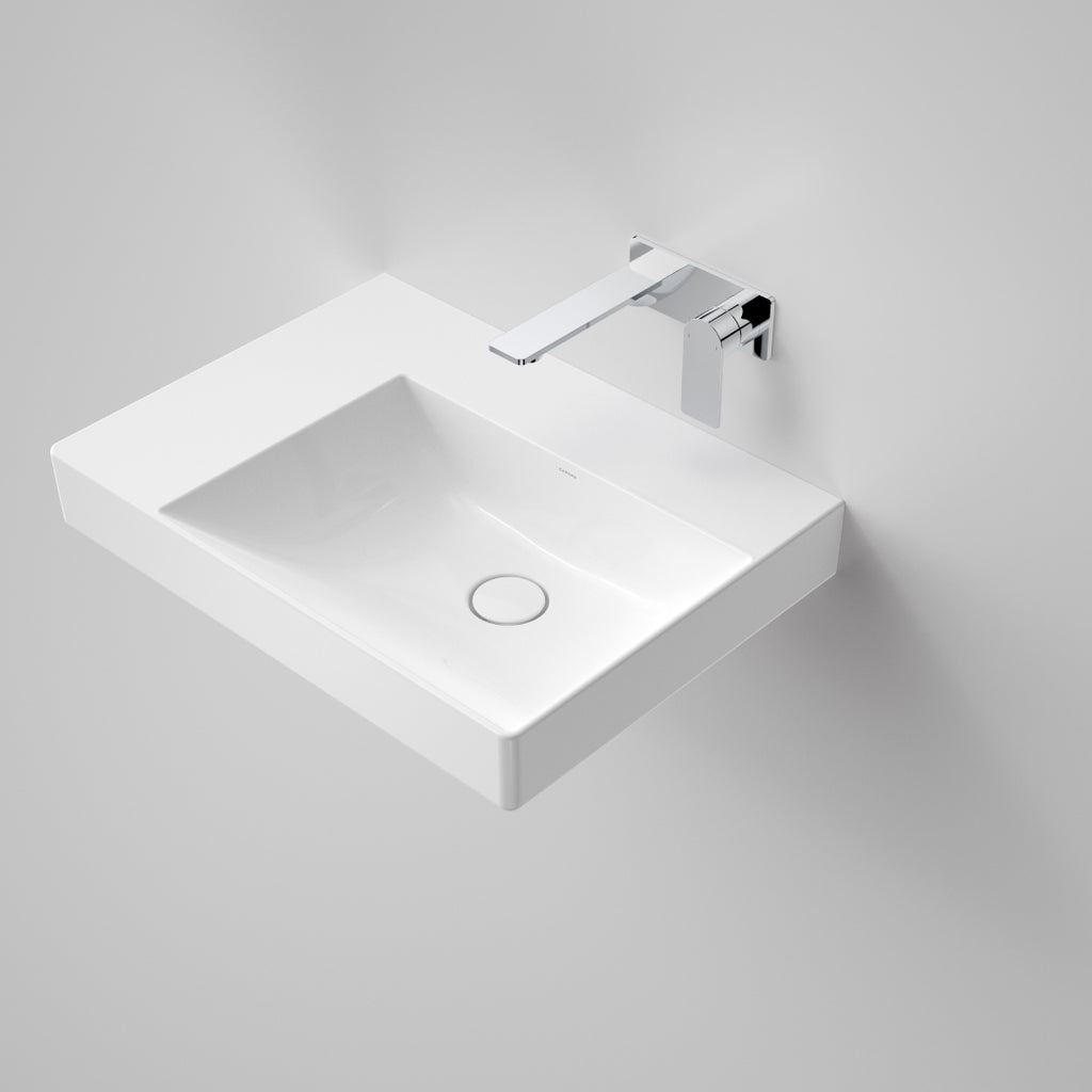 Caroma Urbane II Left Hand Wall Hung Basin - No Taphole - 878800W