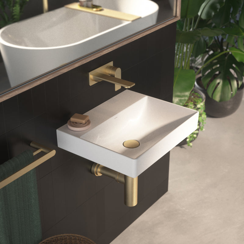 Caroma Urbane II Wall Hung Basin - No Taphole