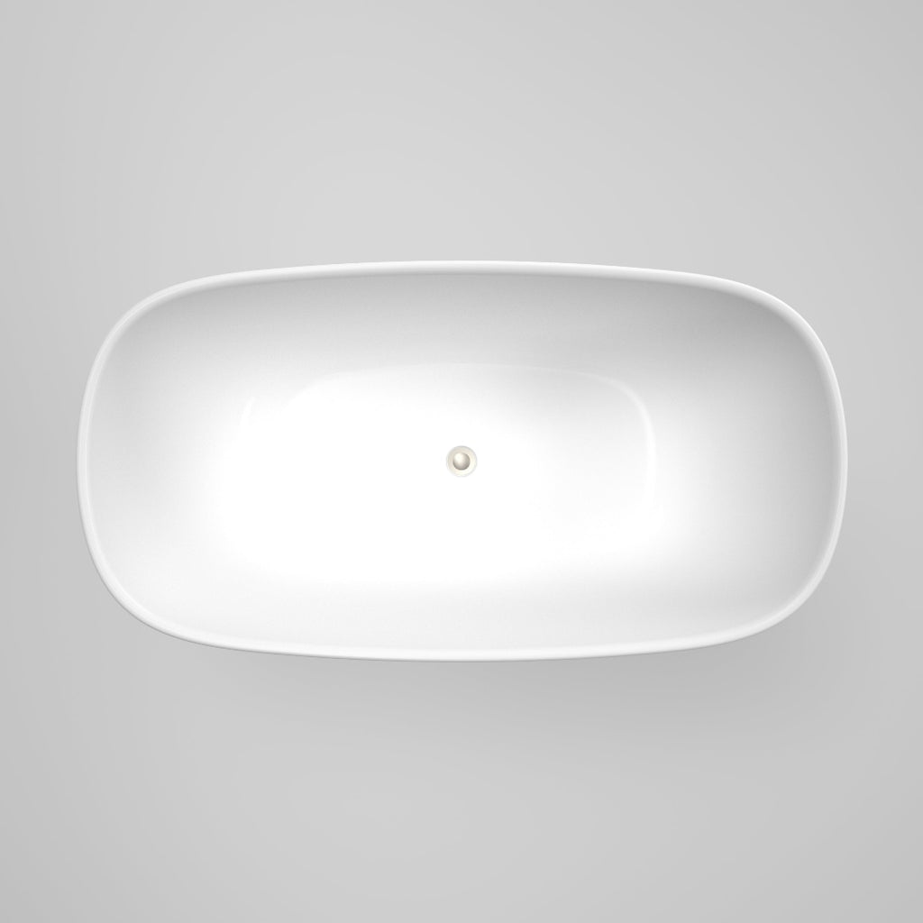 Caroma Contura II 1500 Freestanding Bath - Gloss White - CII5FSW